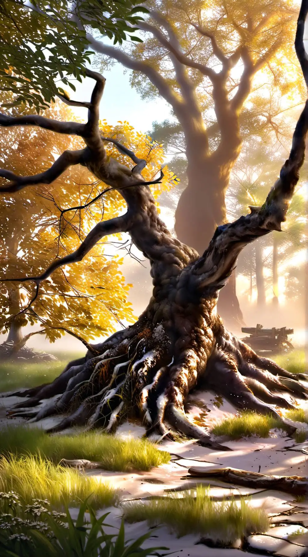 ai character: Smiling Critters  background