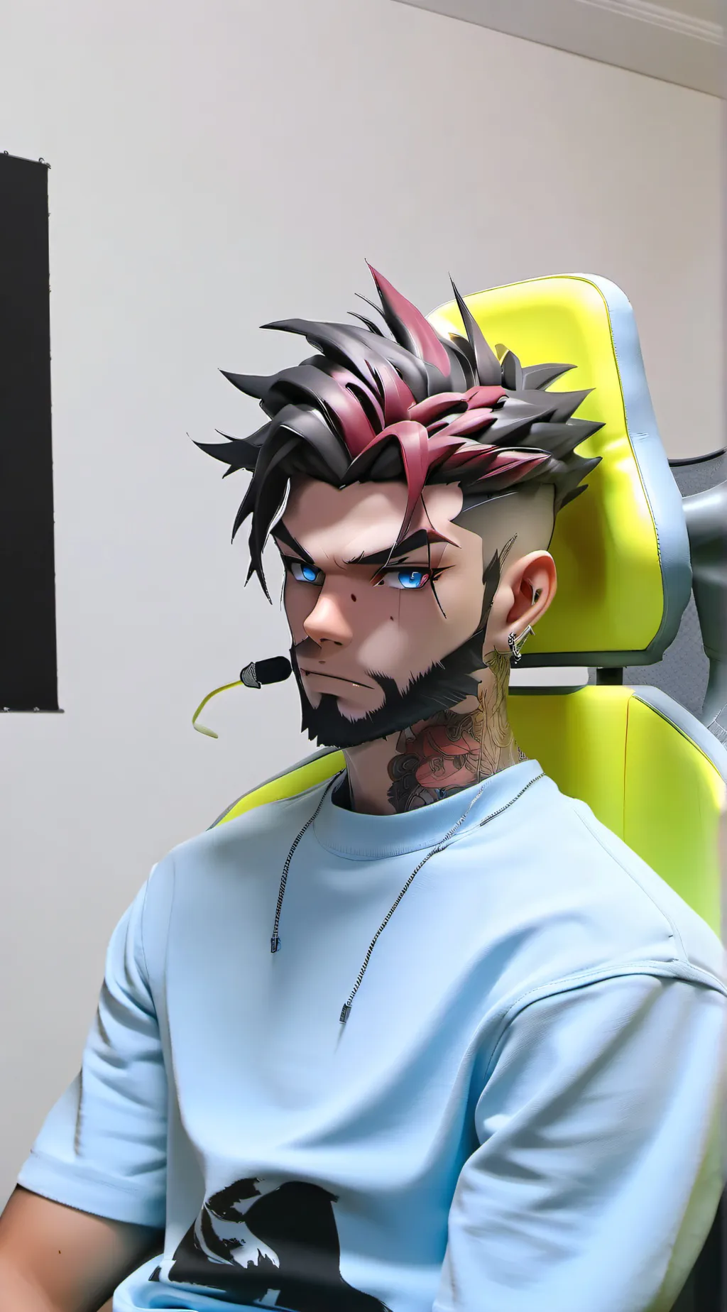 ai character: Asher  background