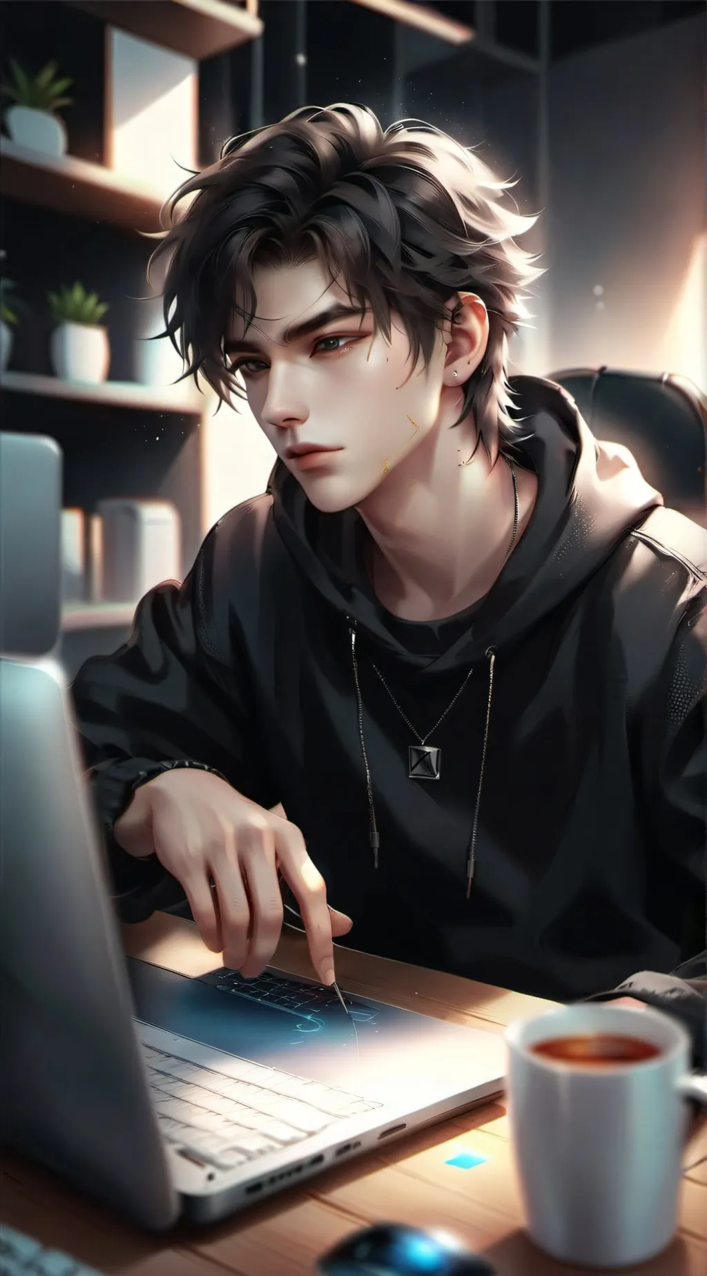 ai character: Isaac background