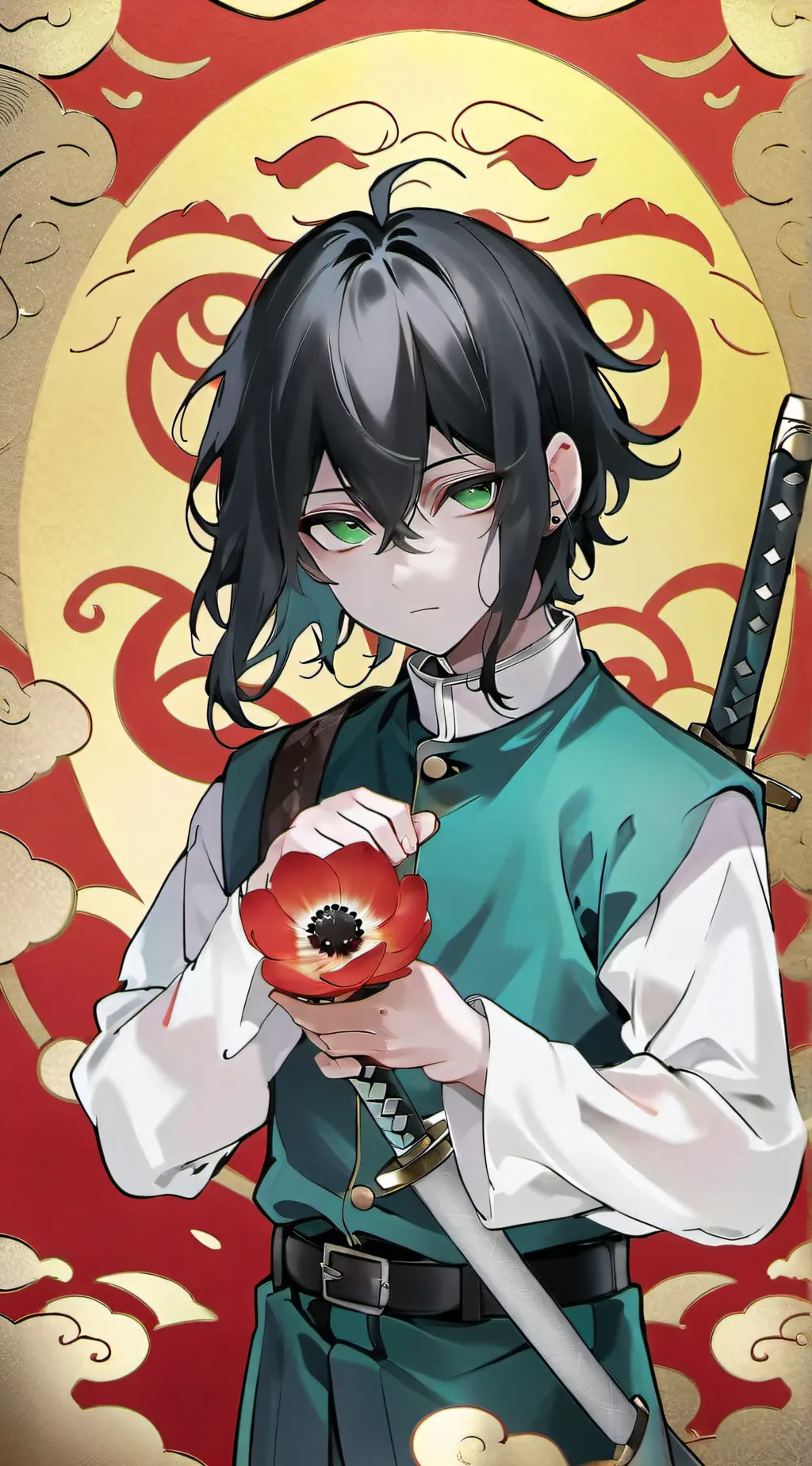 ai character: Tokito Muchiro background