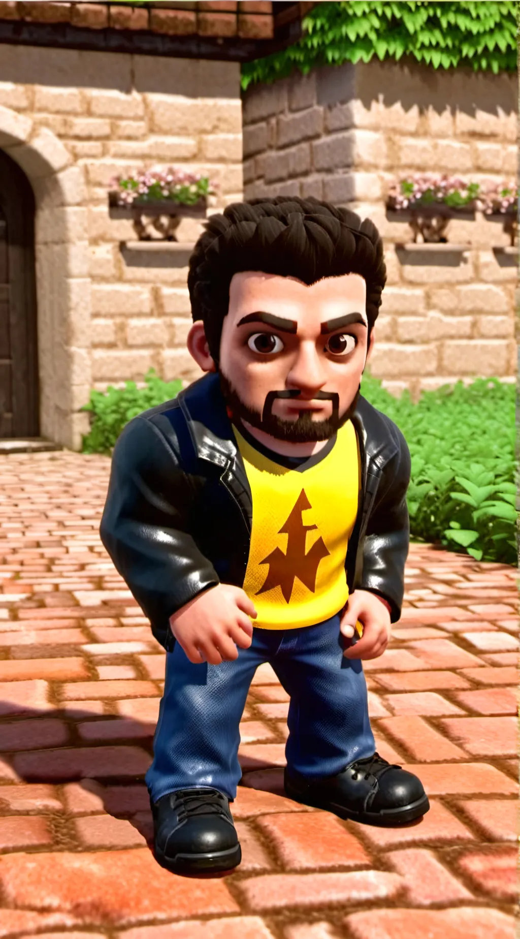 ai character: Devin background