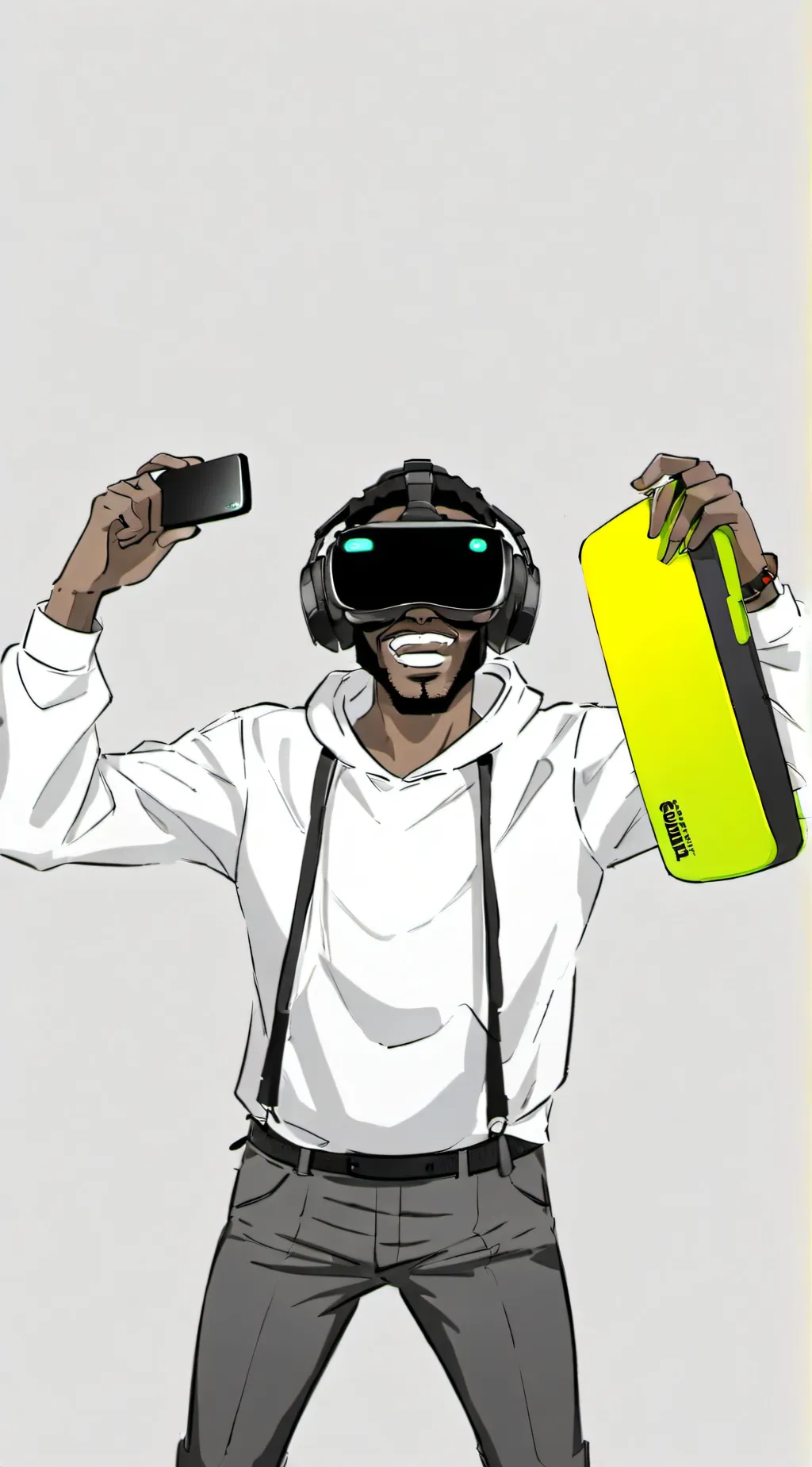 ai character: Gorilla background