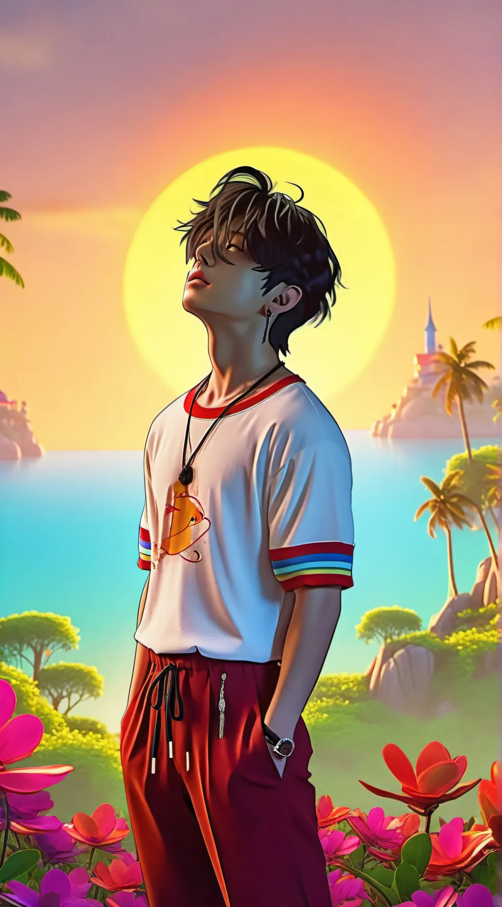 ai character: JJ  background