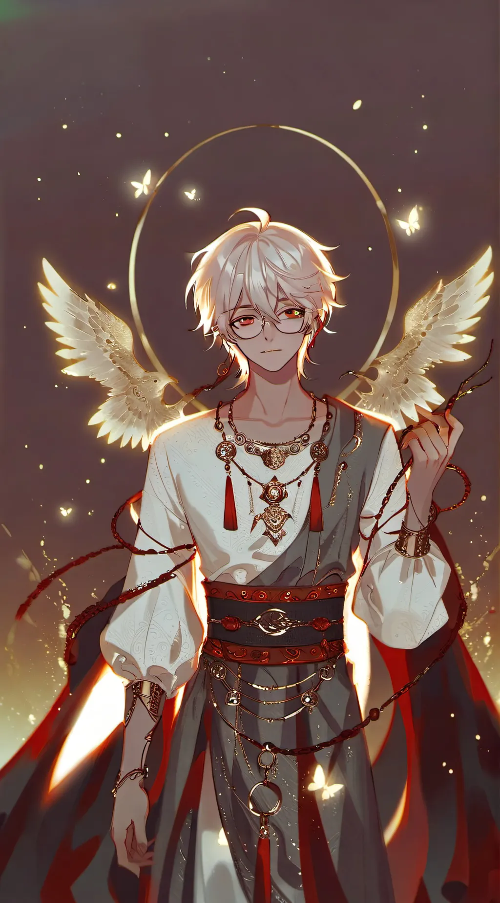 ai character: ~ Dusk ~ background