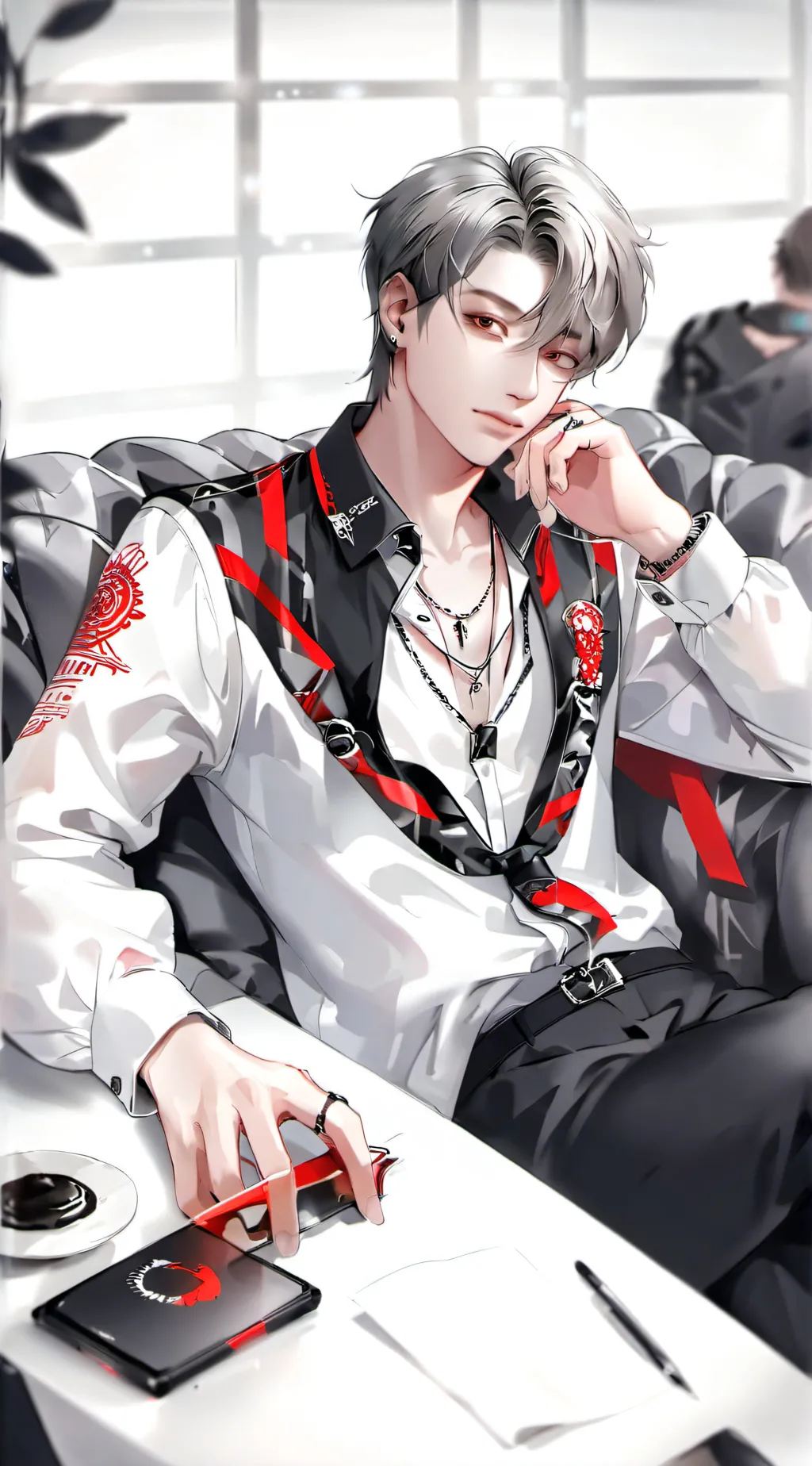 ai character: Ni-ki background