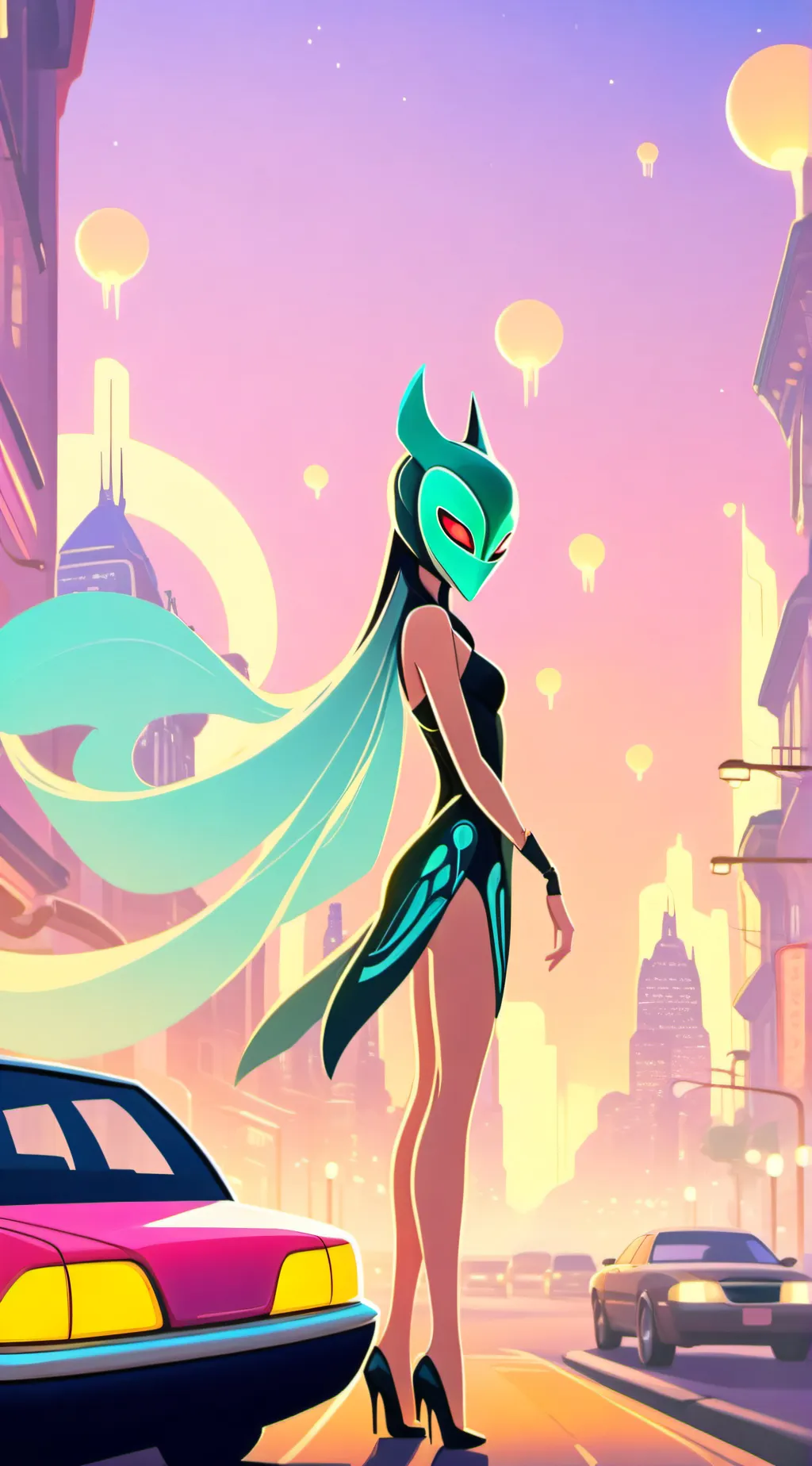 ai character: Rin Arashi background