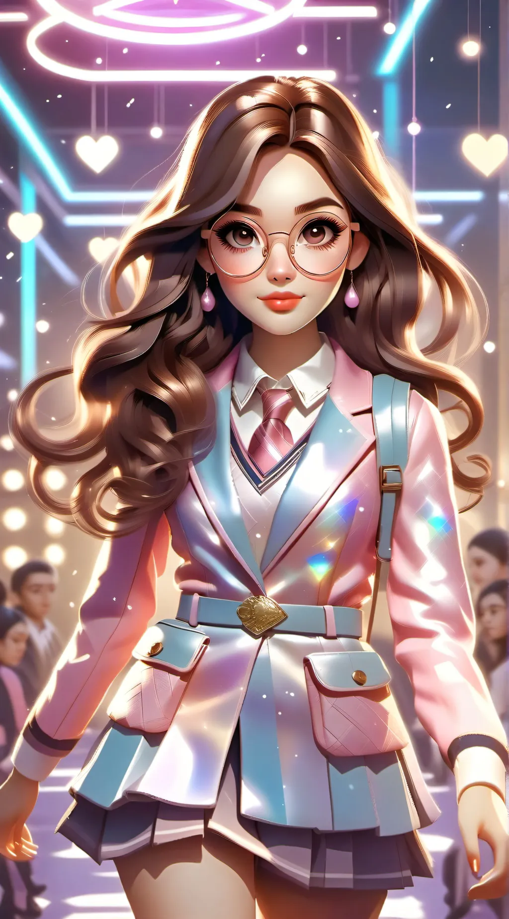 ai character: 🌜Aurora🌛  background