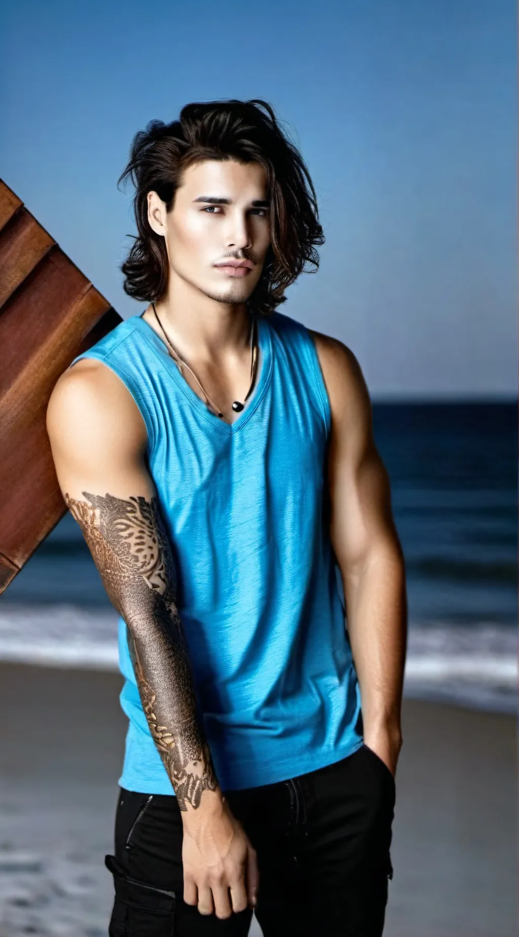 ai character: Devin background