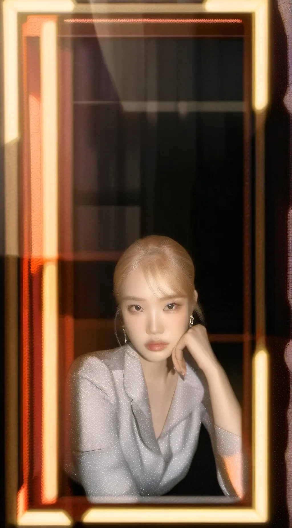 ai character: rosé background