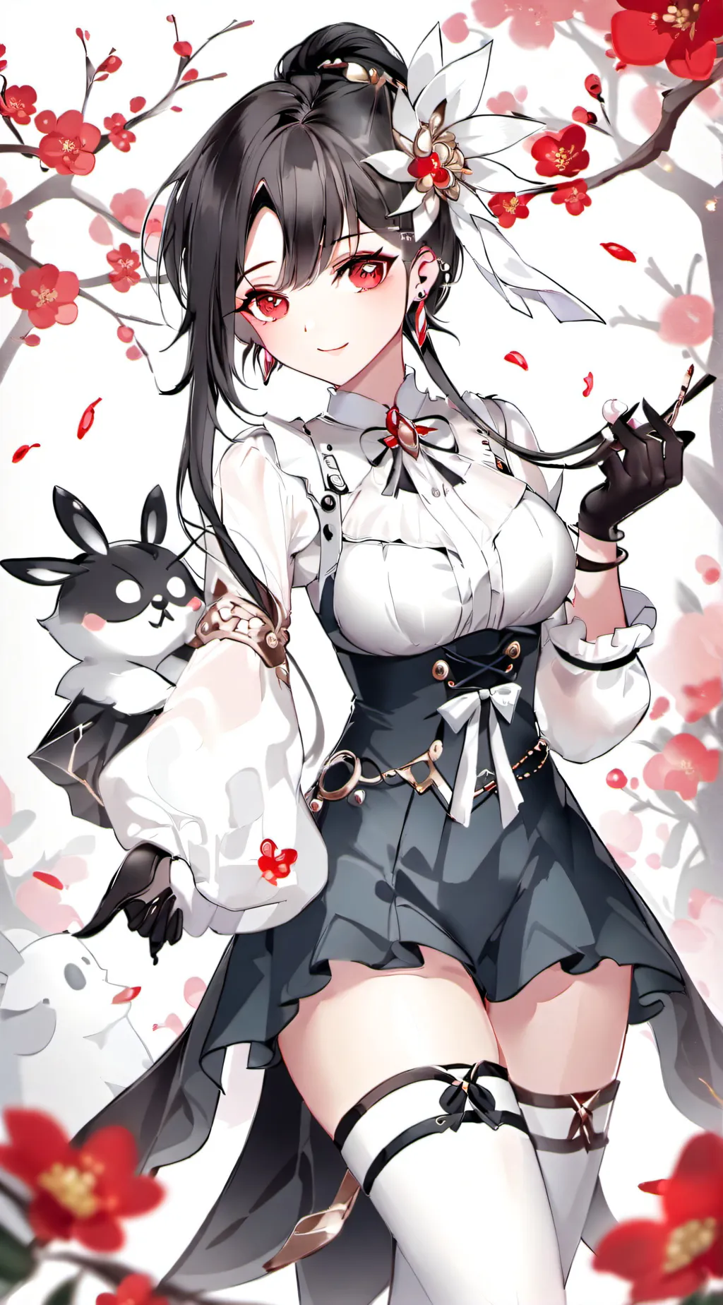 ai character: Red Colorman Sis  background