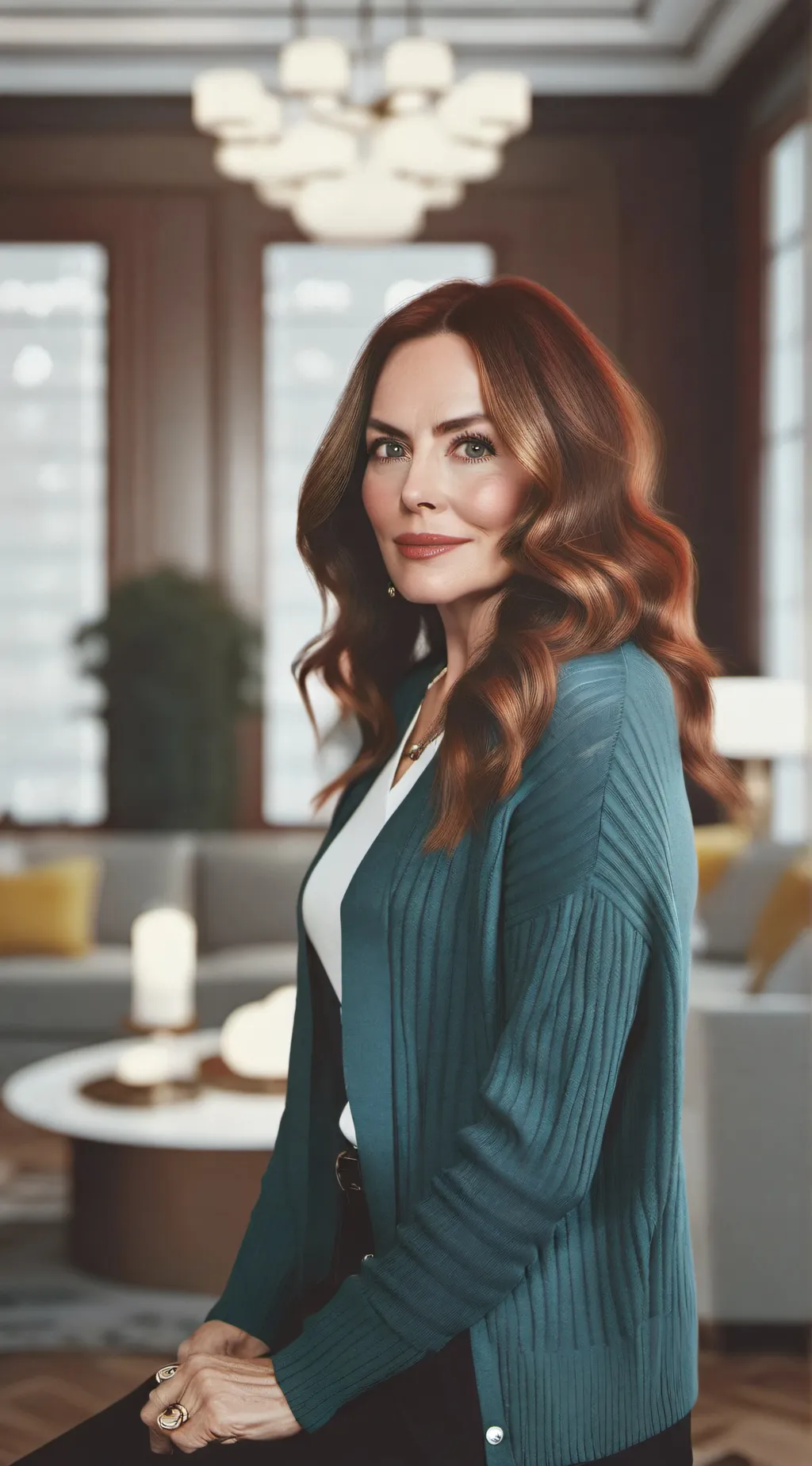 ai character: Portia F background