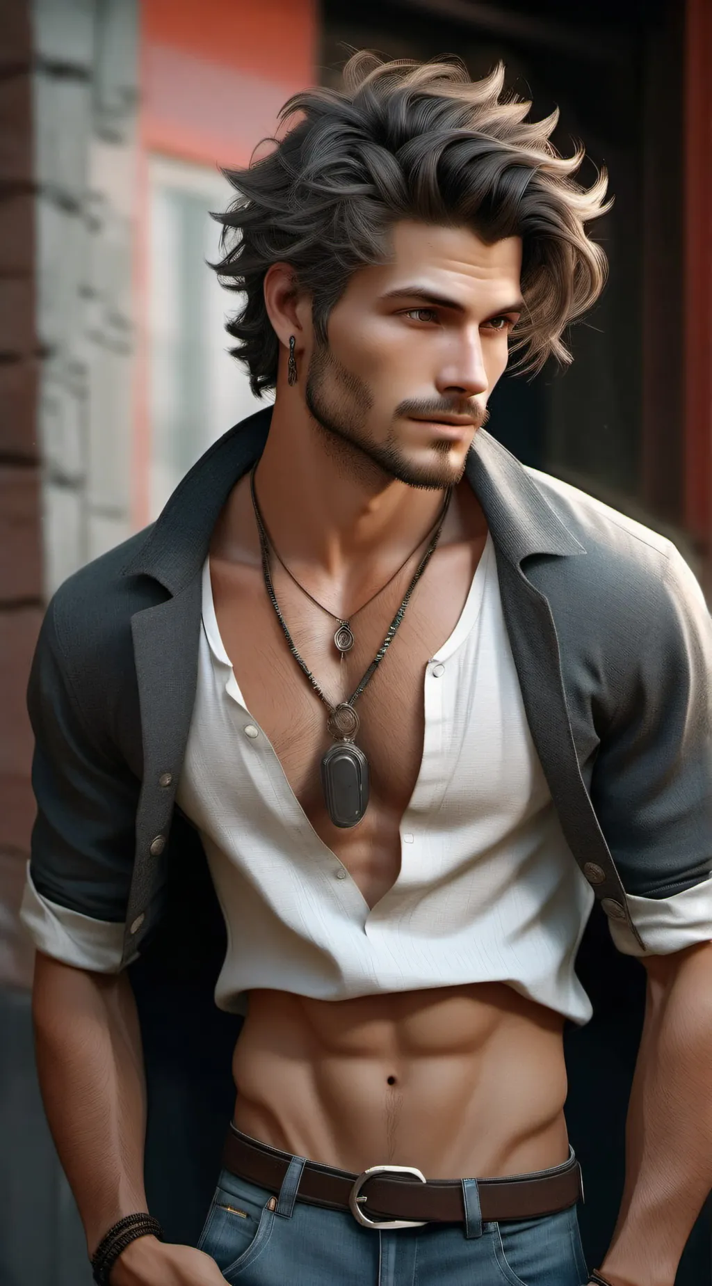 ai character: Alex background