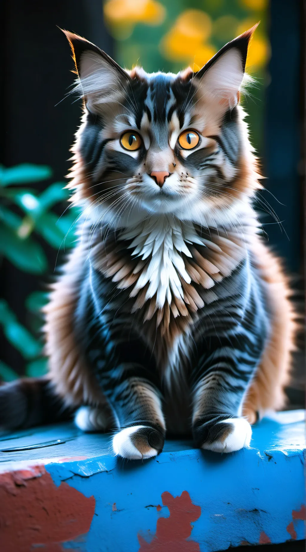 ai character: hermionie da cat background