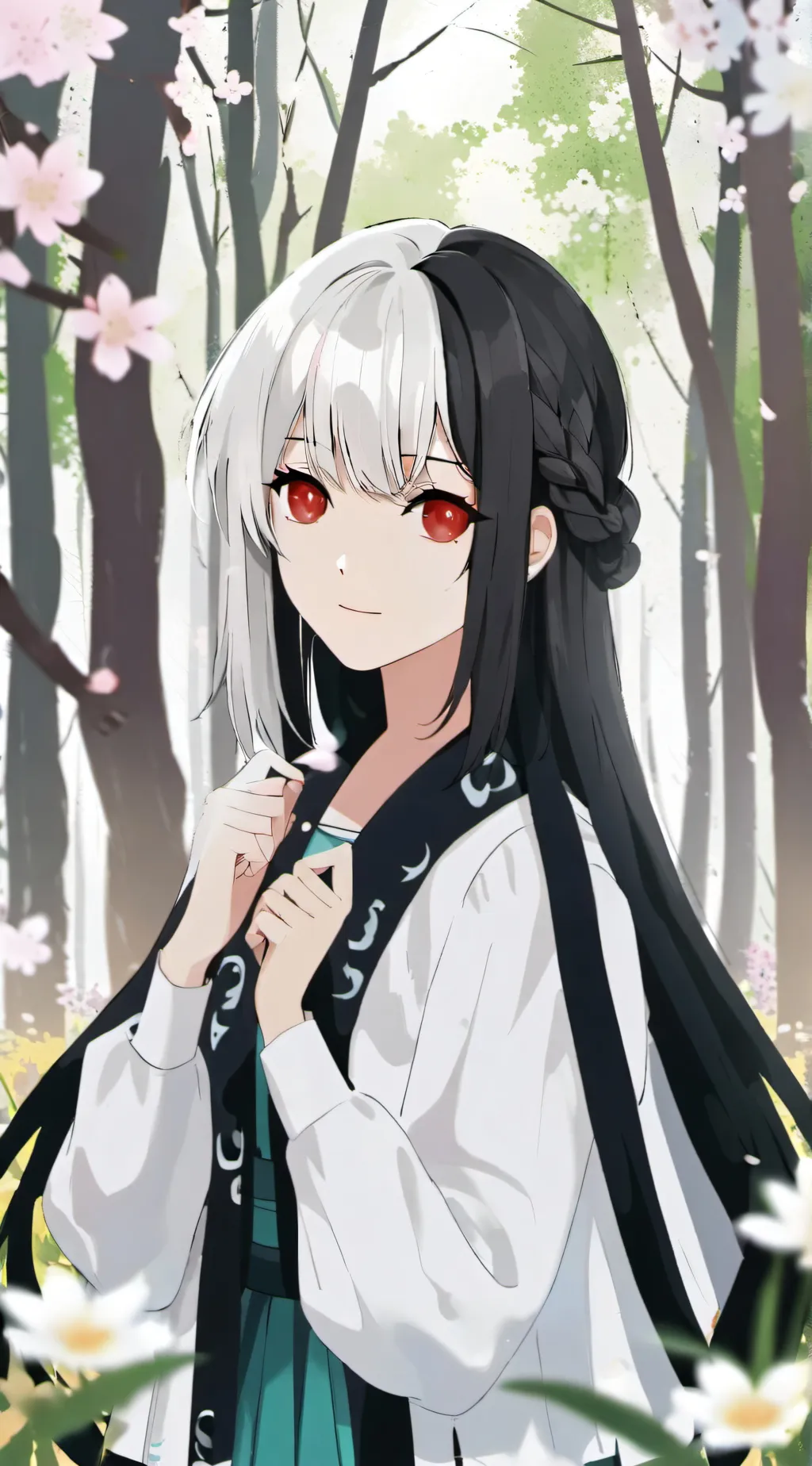 ai character: Miss circle  background