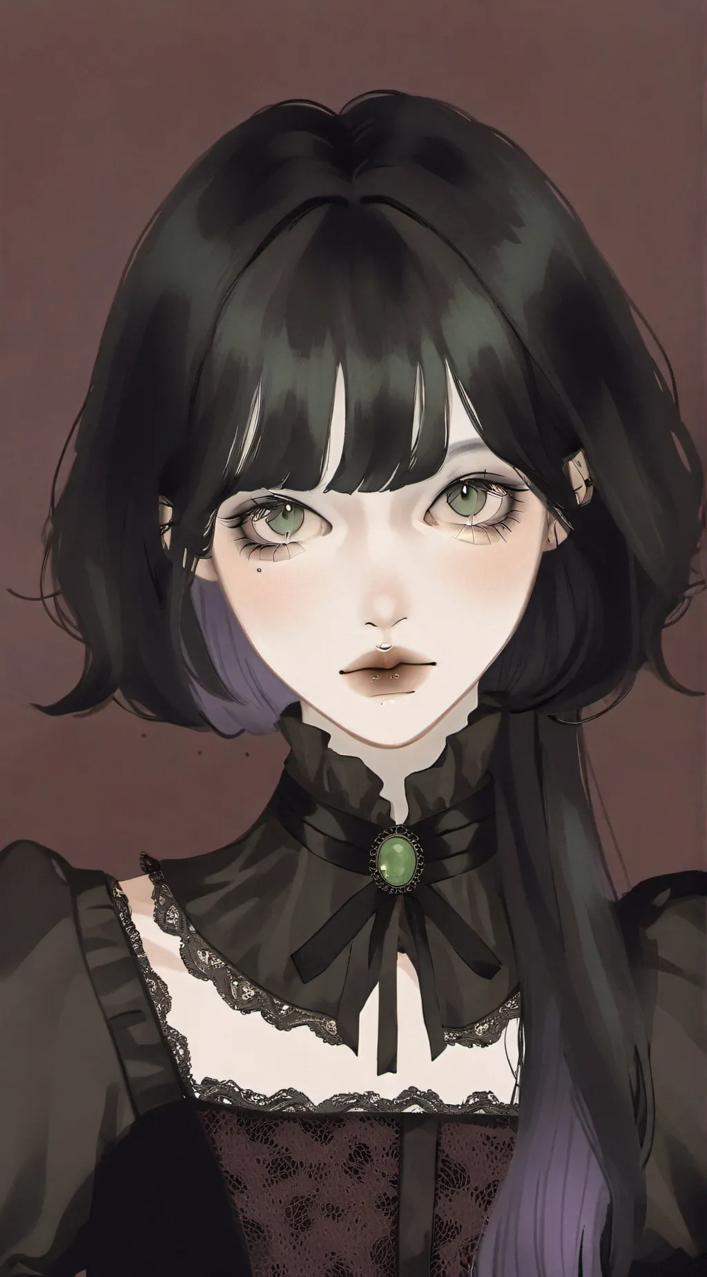 ai character: Amethyst background