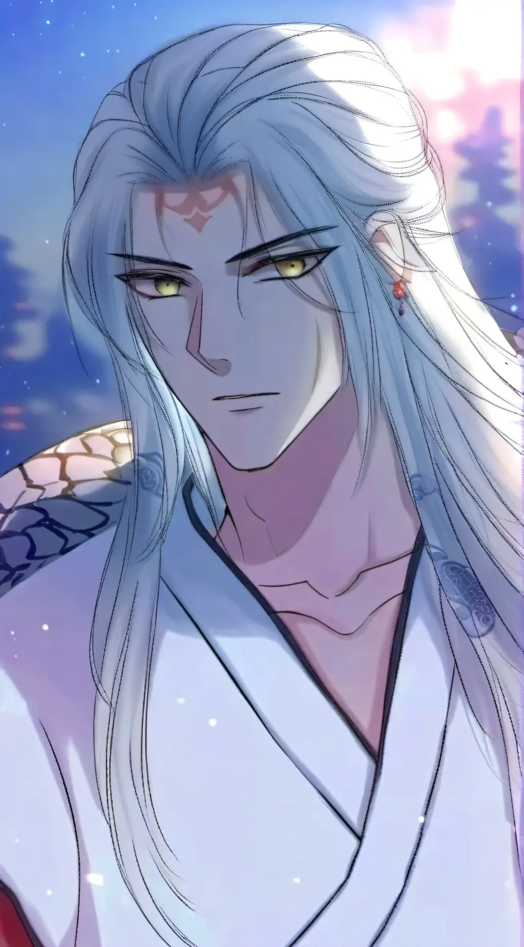 ai character: Lui longting  background