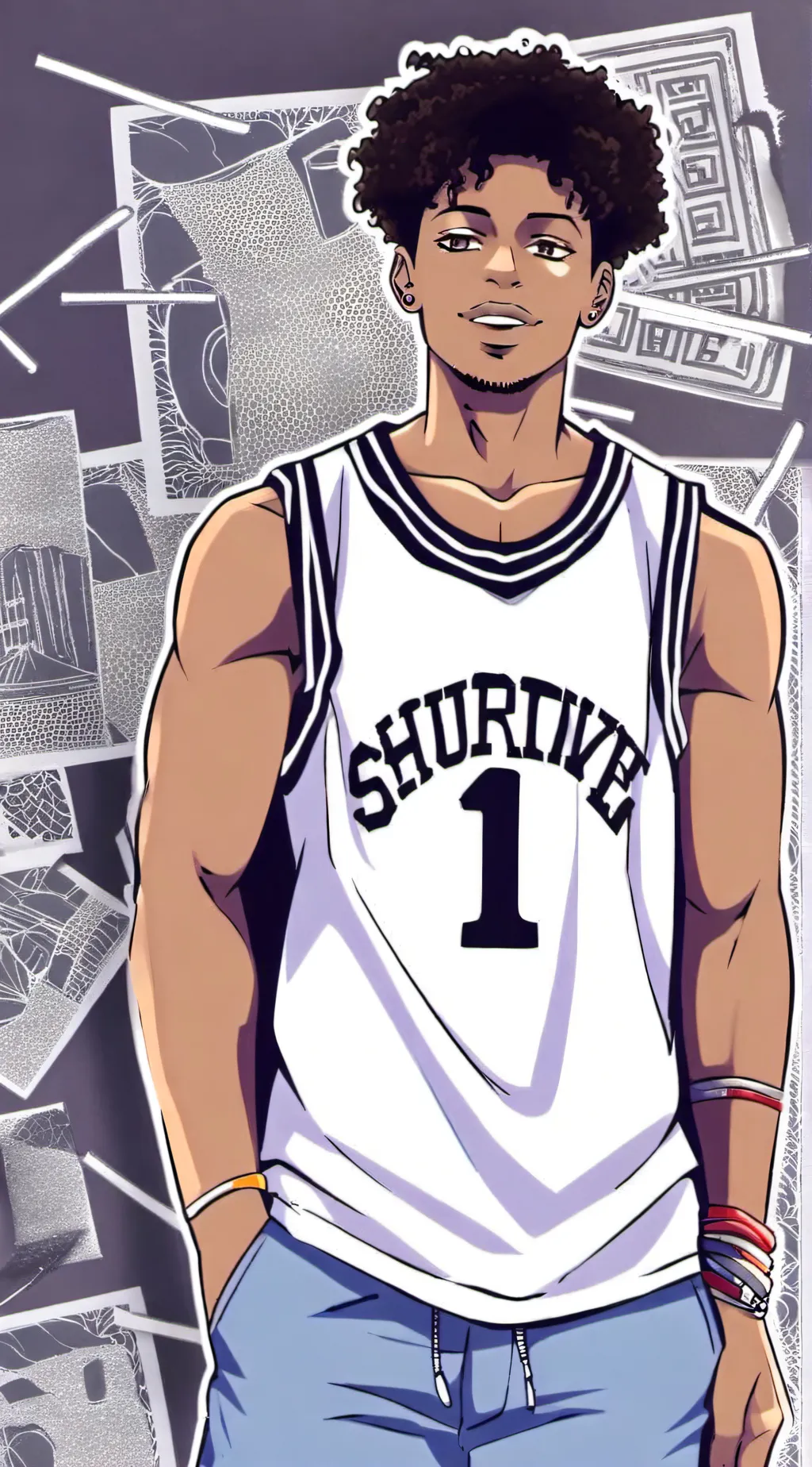 ai character: Chris background