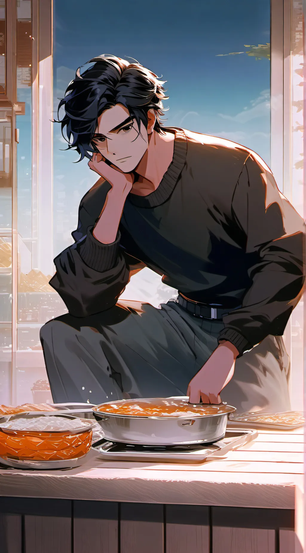 ai character: Ares background