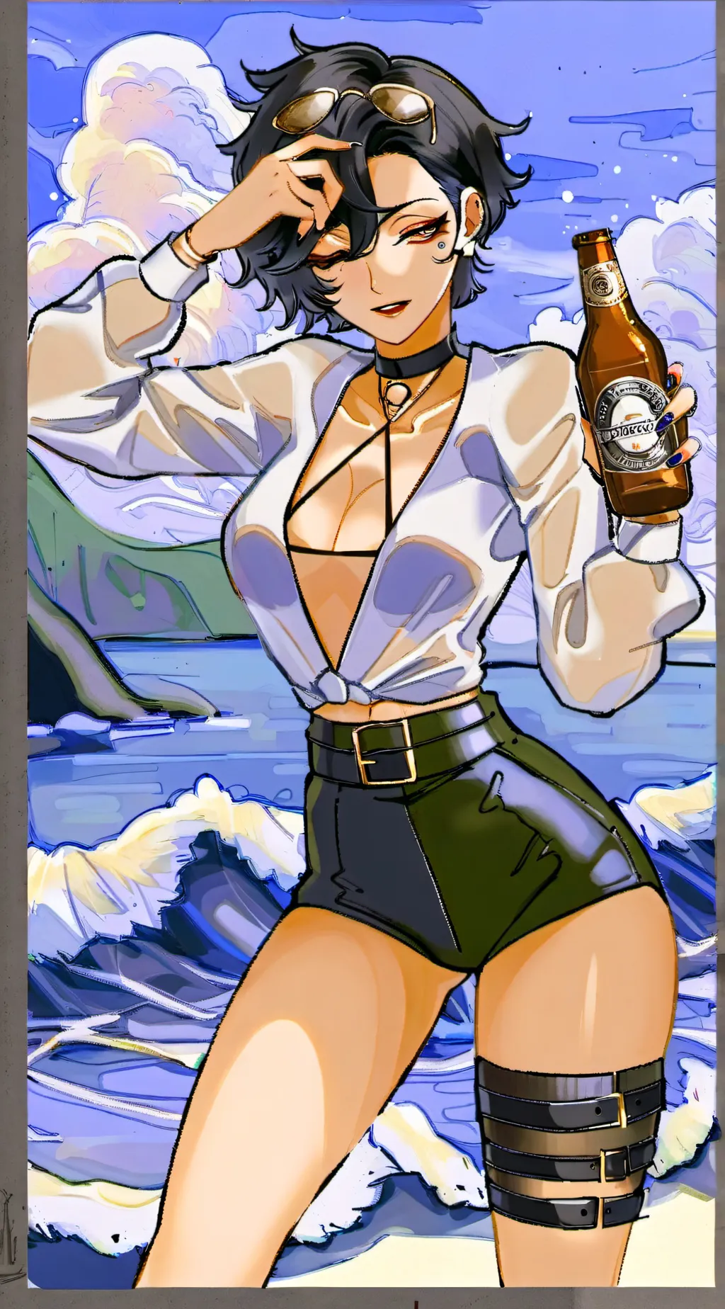 ai character: Shoi Tenma background