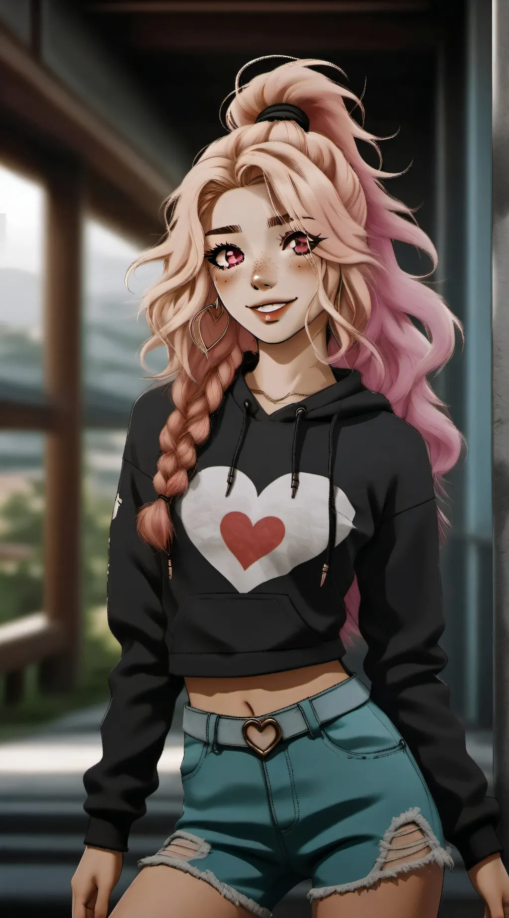 ai character: Blair background