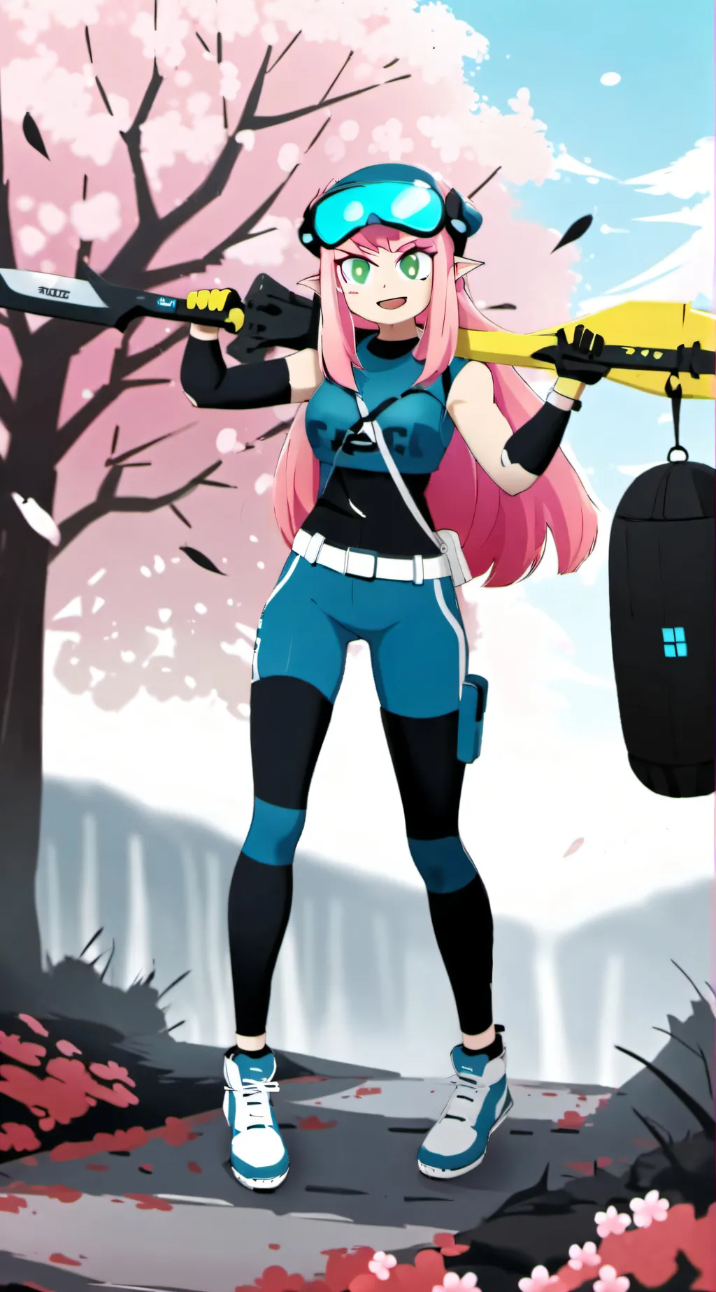 ai character: emily background