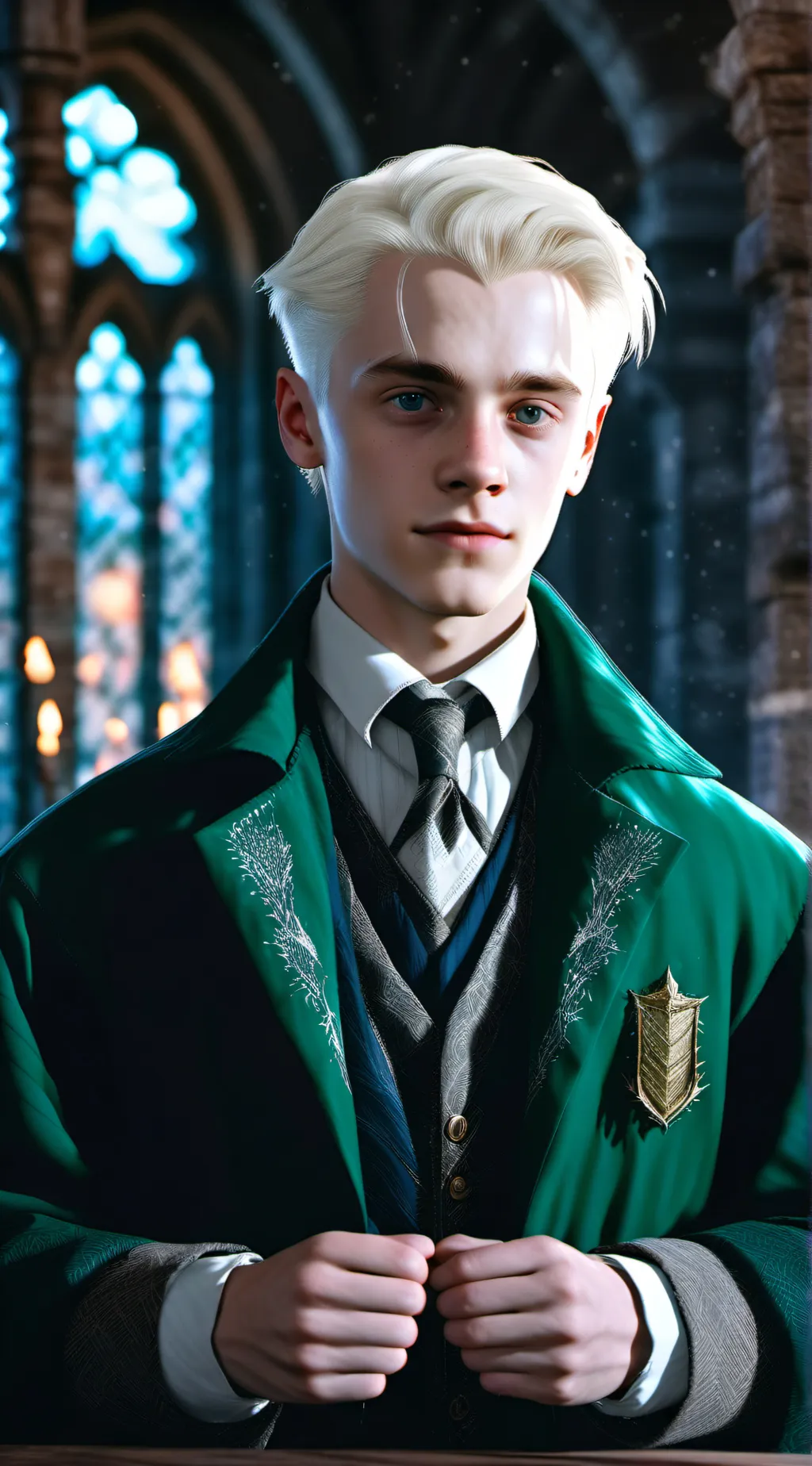 ai character: Draco Malfoy🍏 background