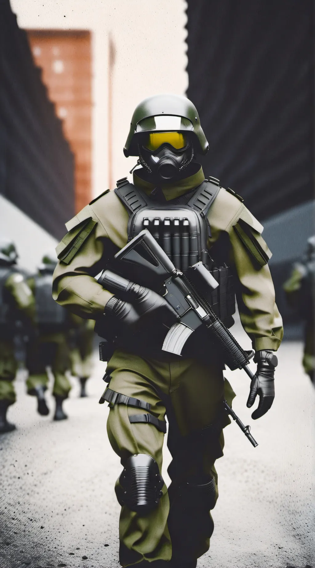 ai character: lev Russian Soldie background