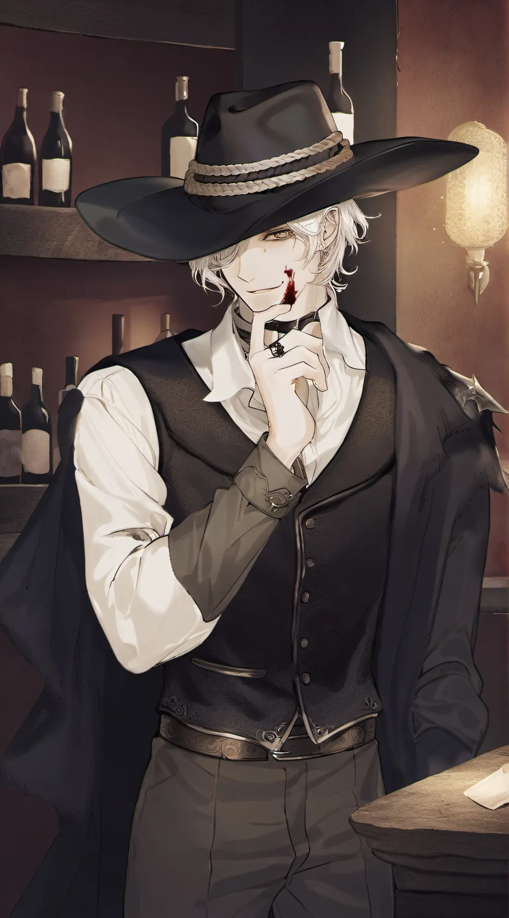 ai character: Liam Borden  background