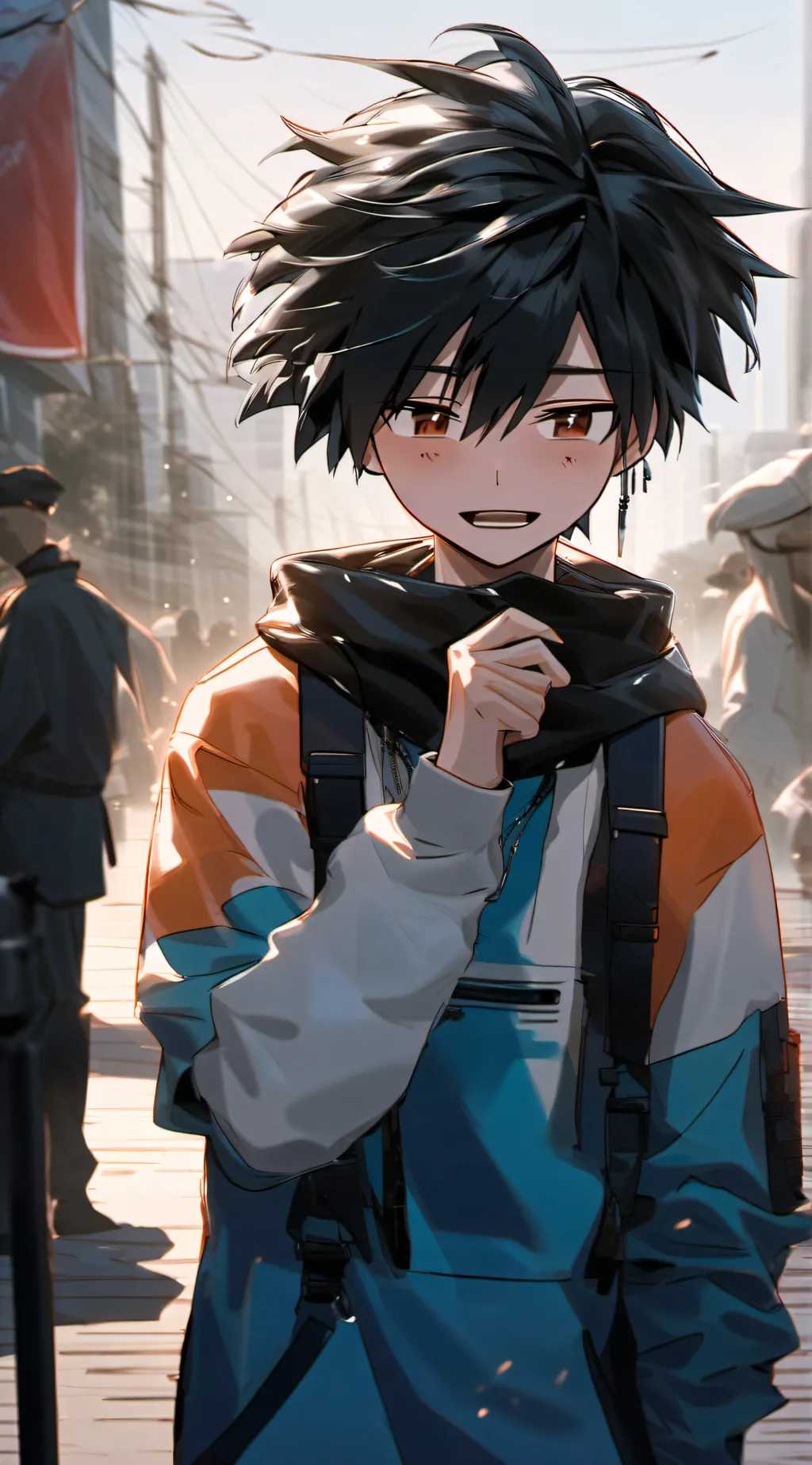 ai character: Jayden  background