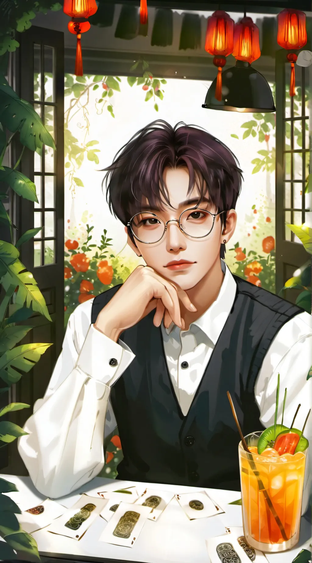 ai character: xander background