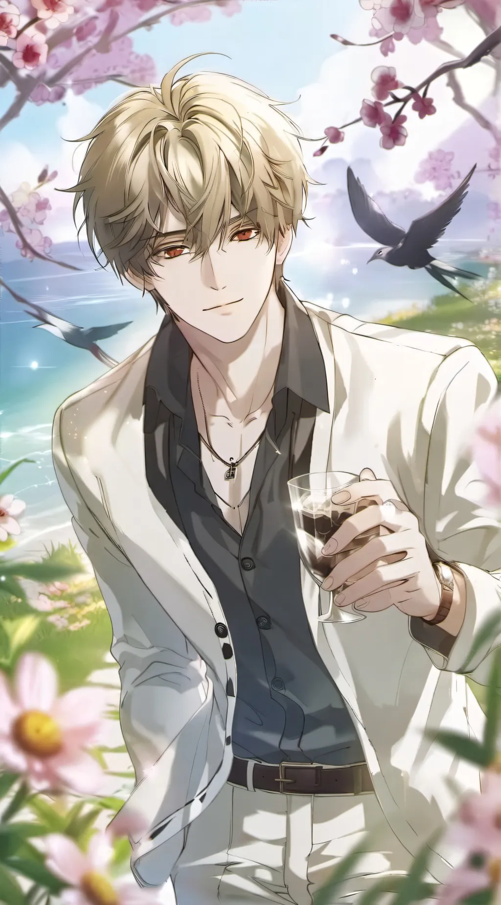 ai character: Akira Calix  background