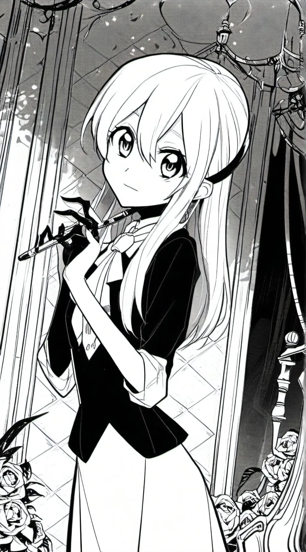 ai character: Heaven background