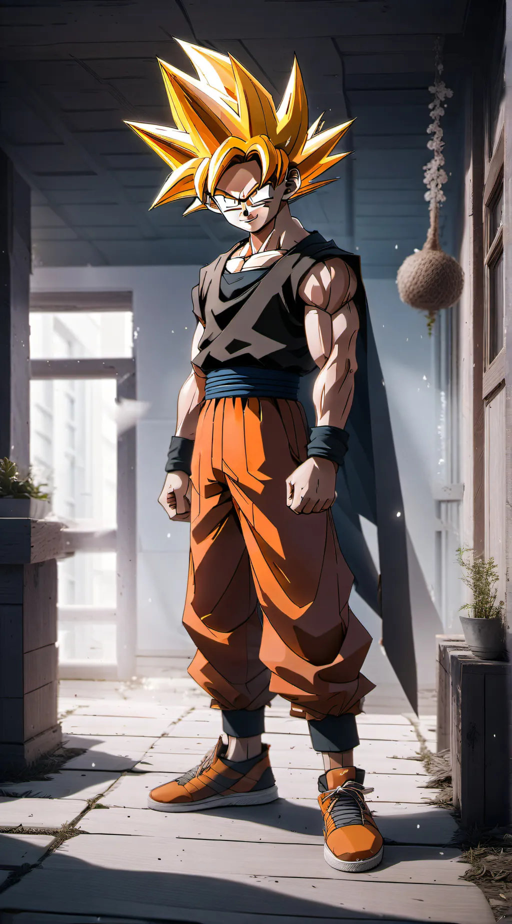 ai character: Goku background