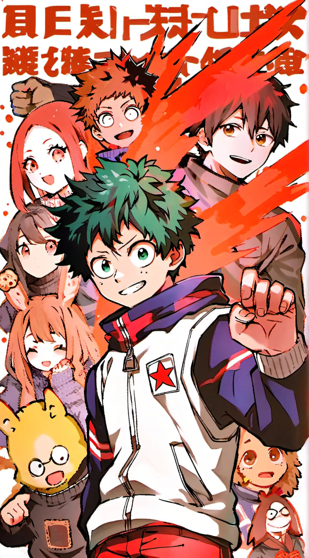 ai character: MHA (Again ❤)  background