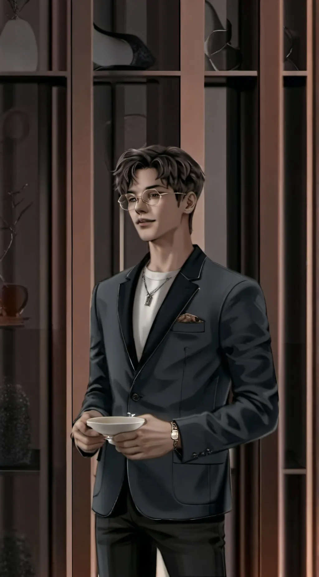 ai character: Asher background