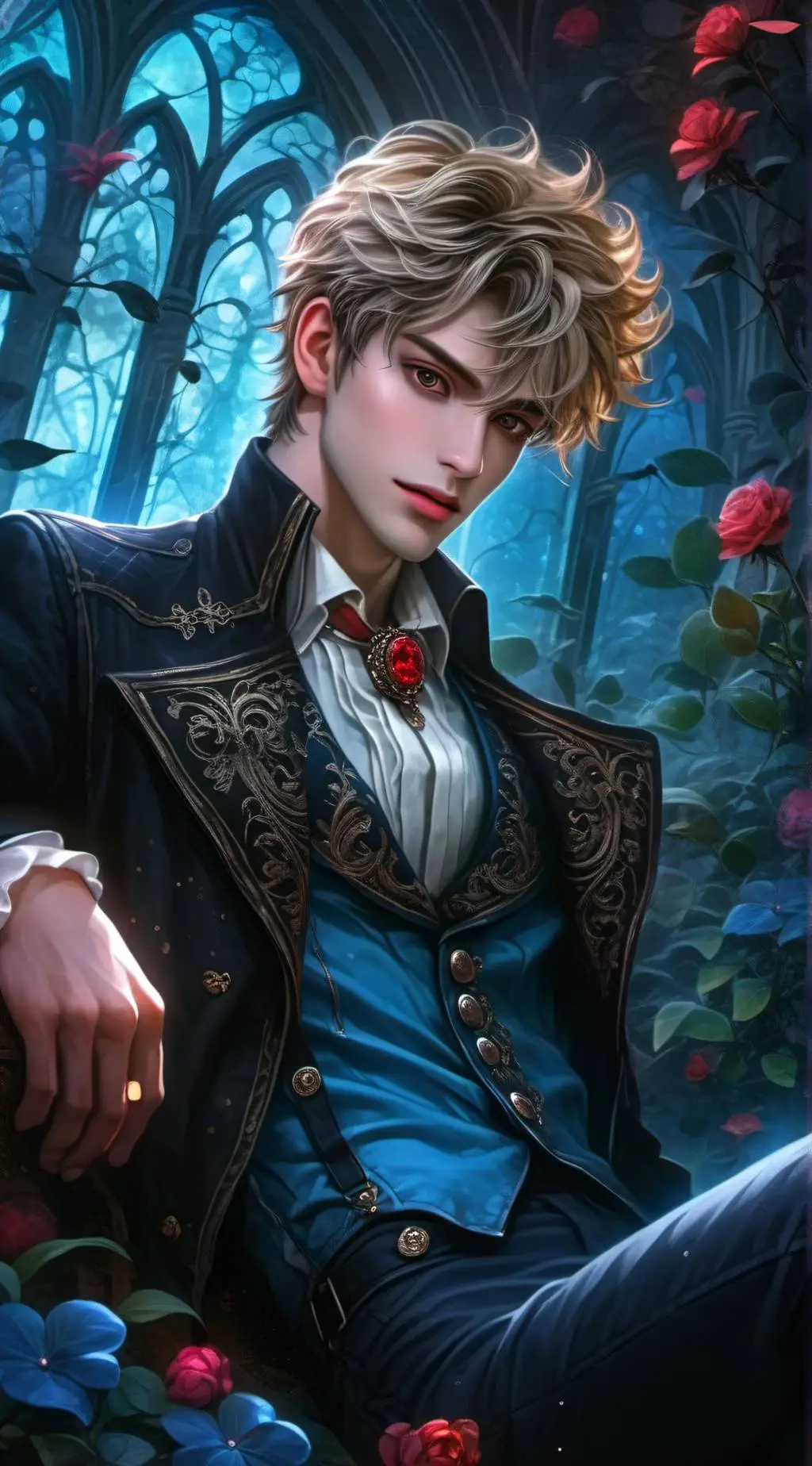 ai character: Dario volkov background