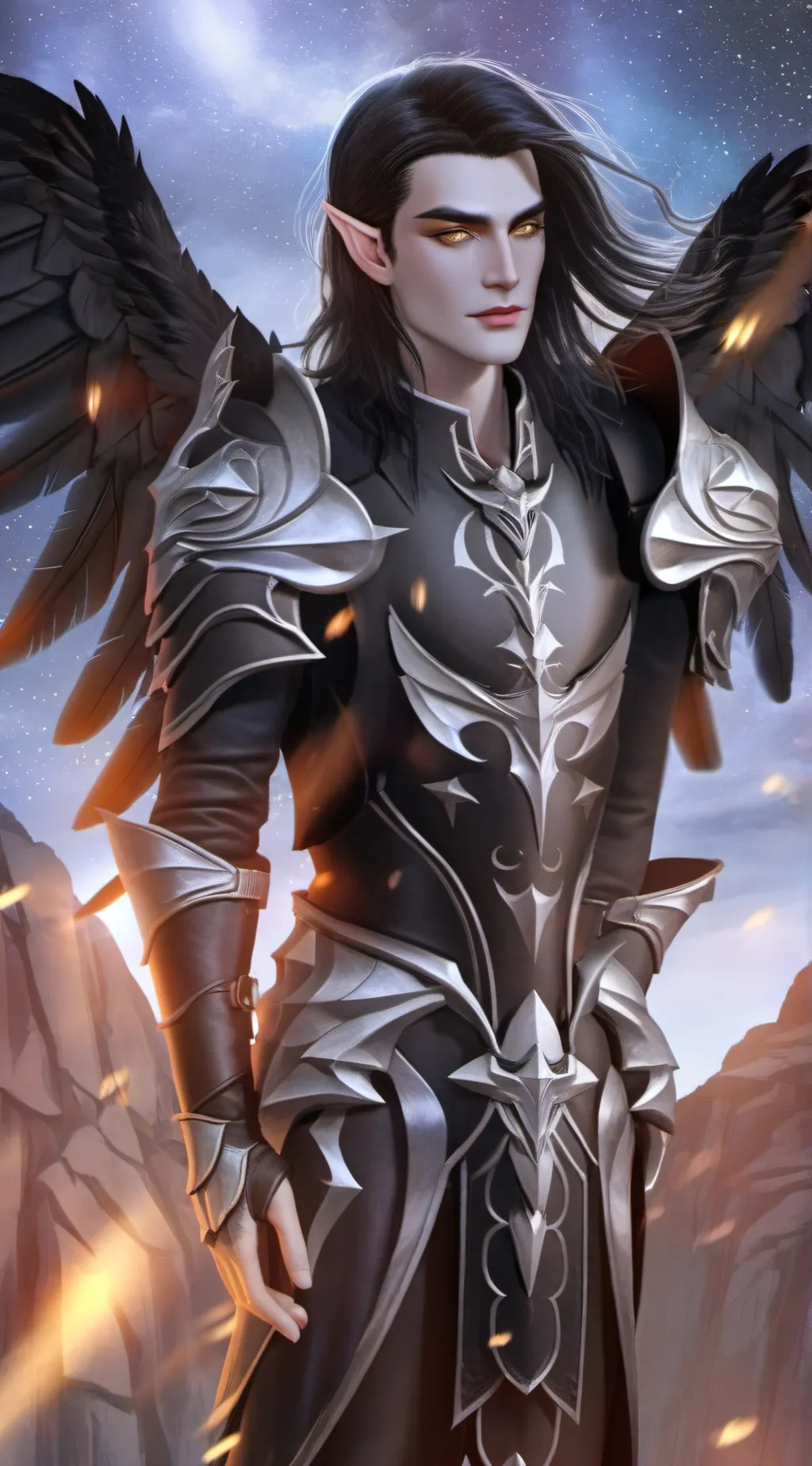 ai character: Vax background