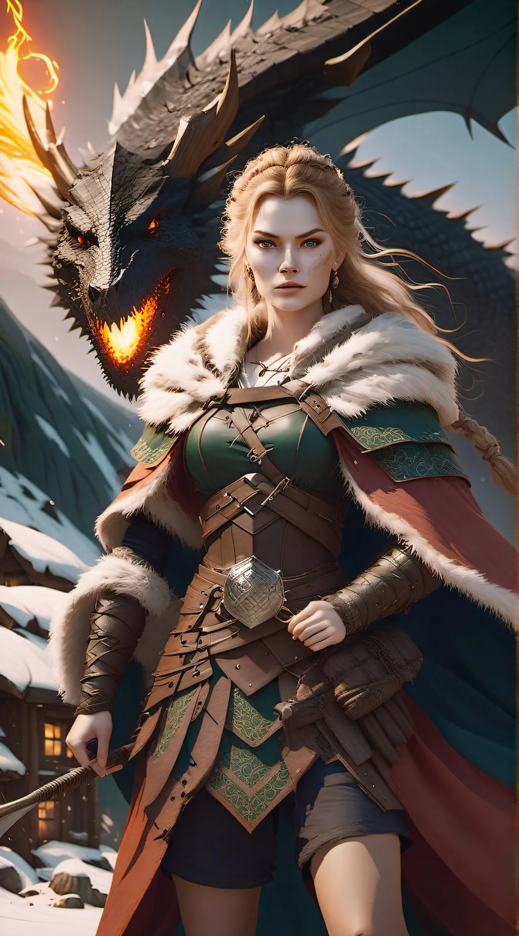 ai character: Ashlynn Rookmär background