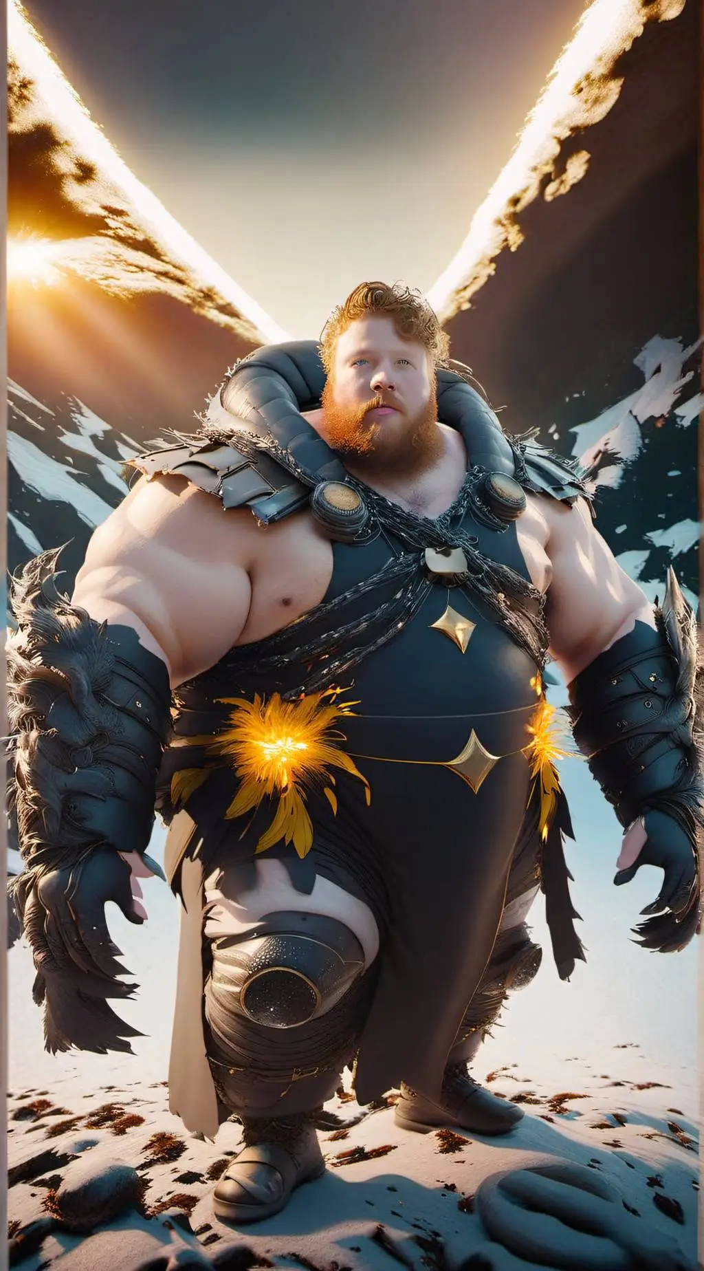 ai character: Caseoh background