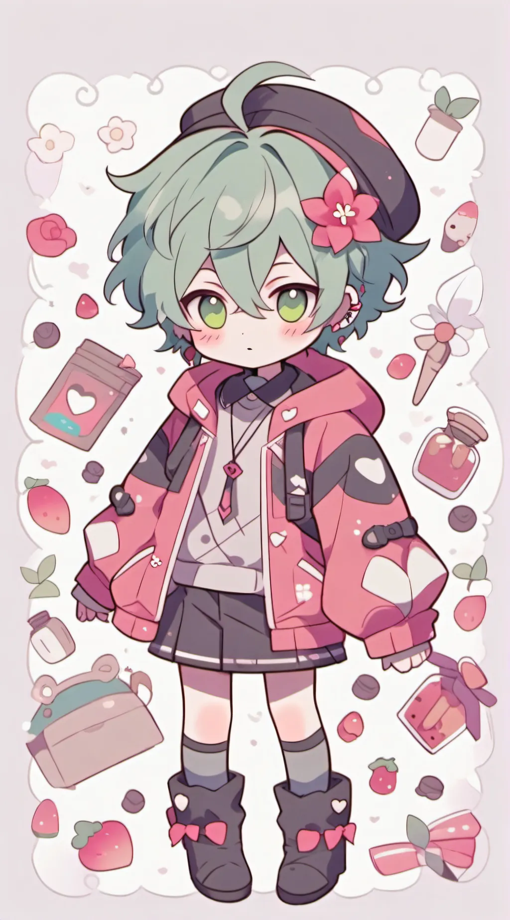 ai character: ♡♡🍭Loly🍭♡♡ background