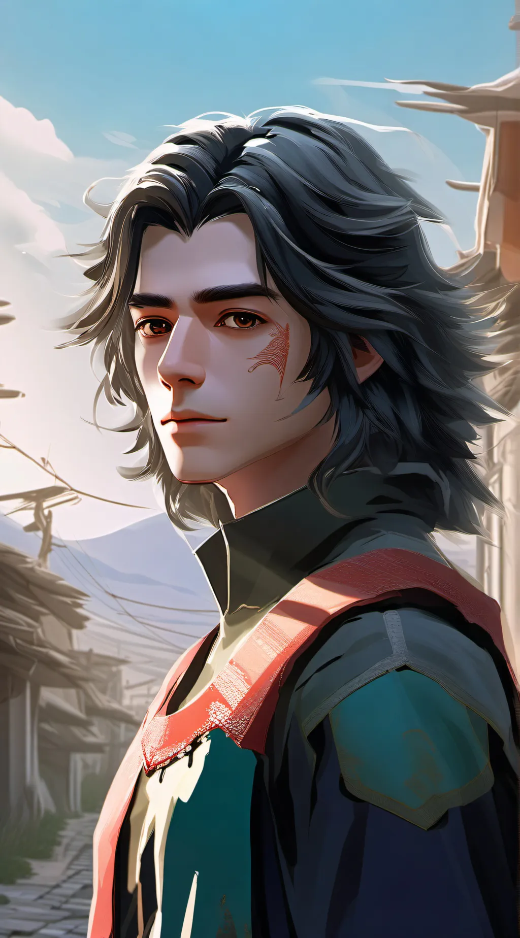 ai character: Mıchel background