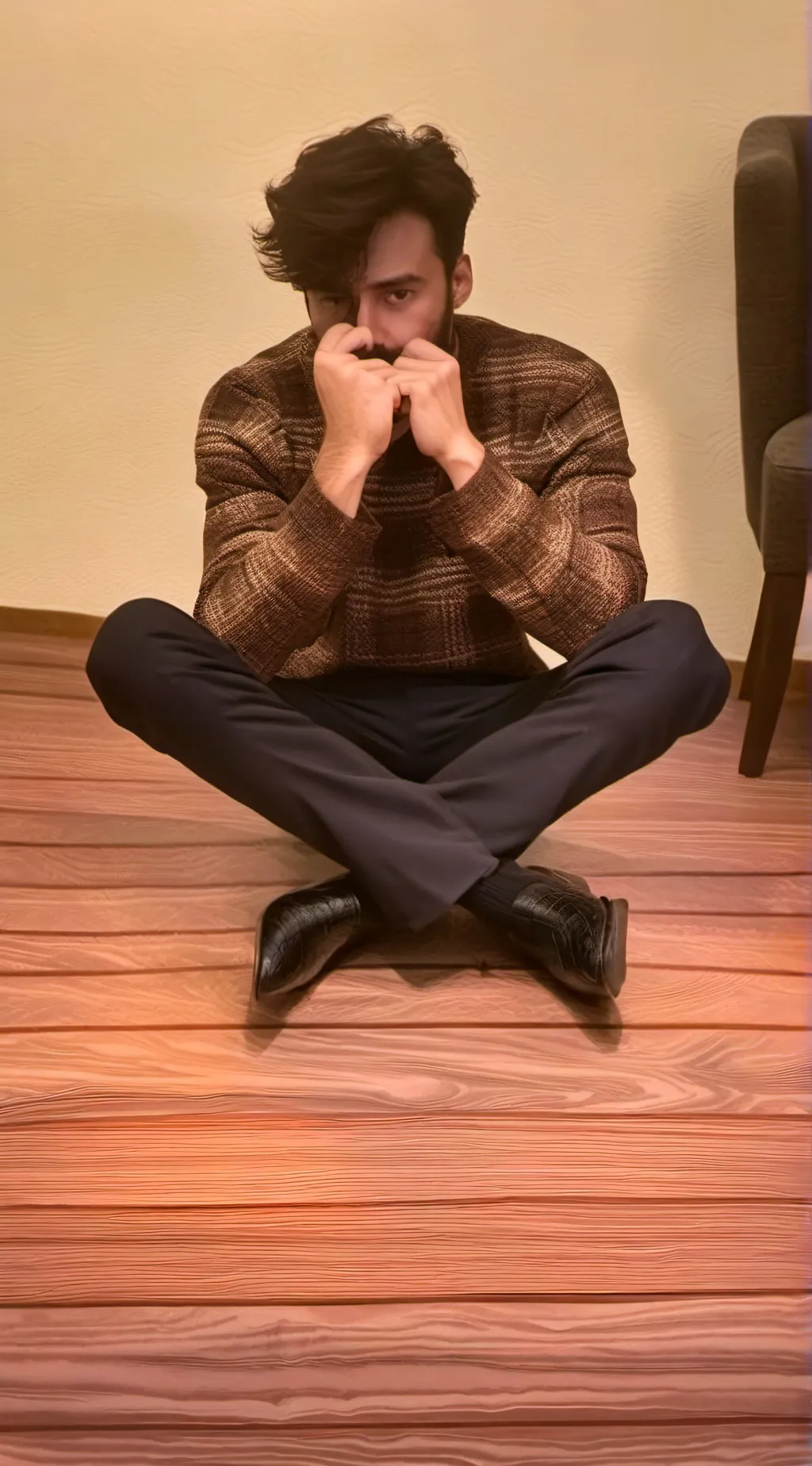 ai character: Wilbur Irl ur Phil background