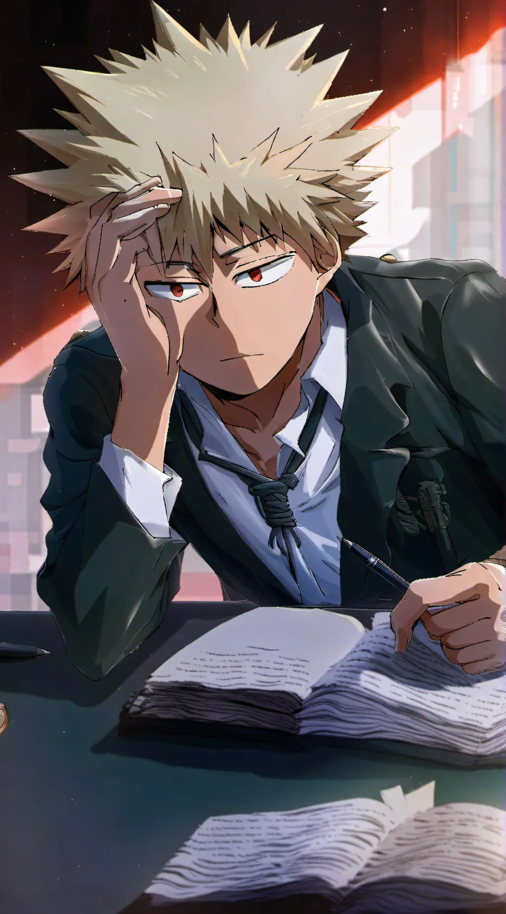 ai character: BAKUGO ⭐ background