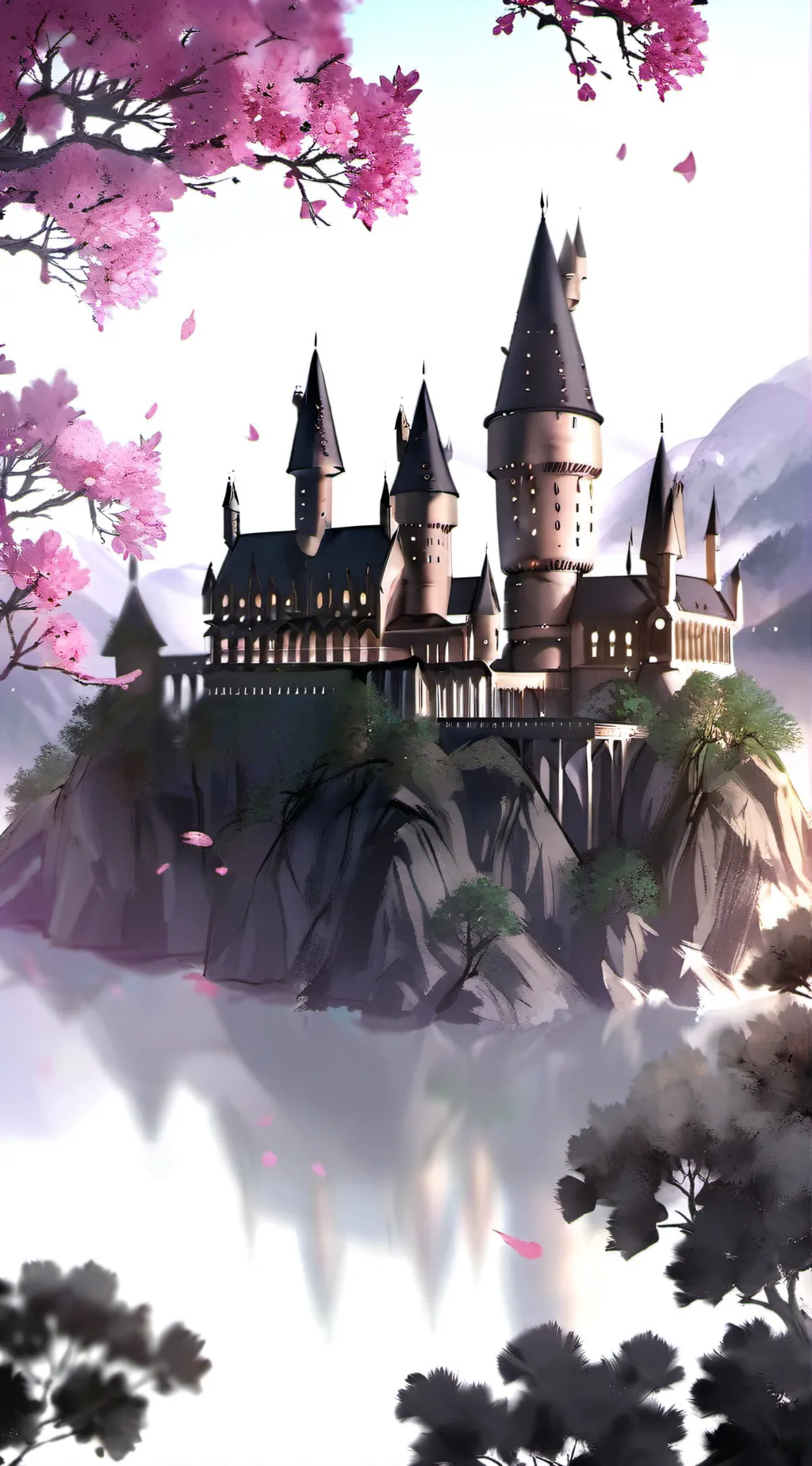 ai character: hogwarts  background