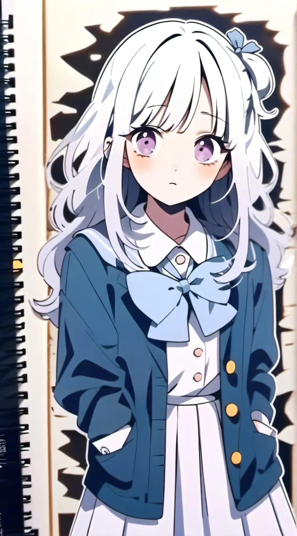 ai character: lily background