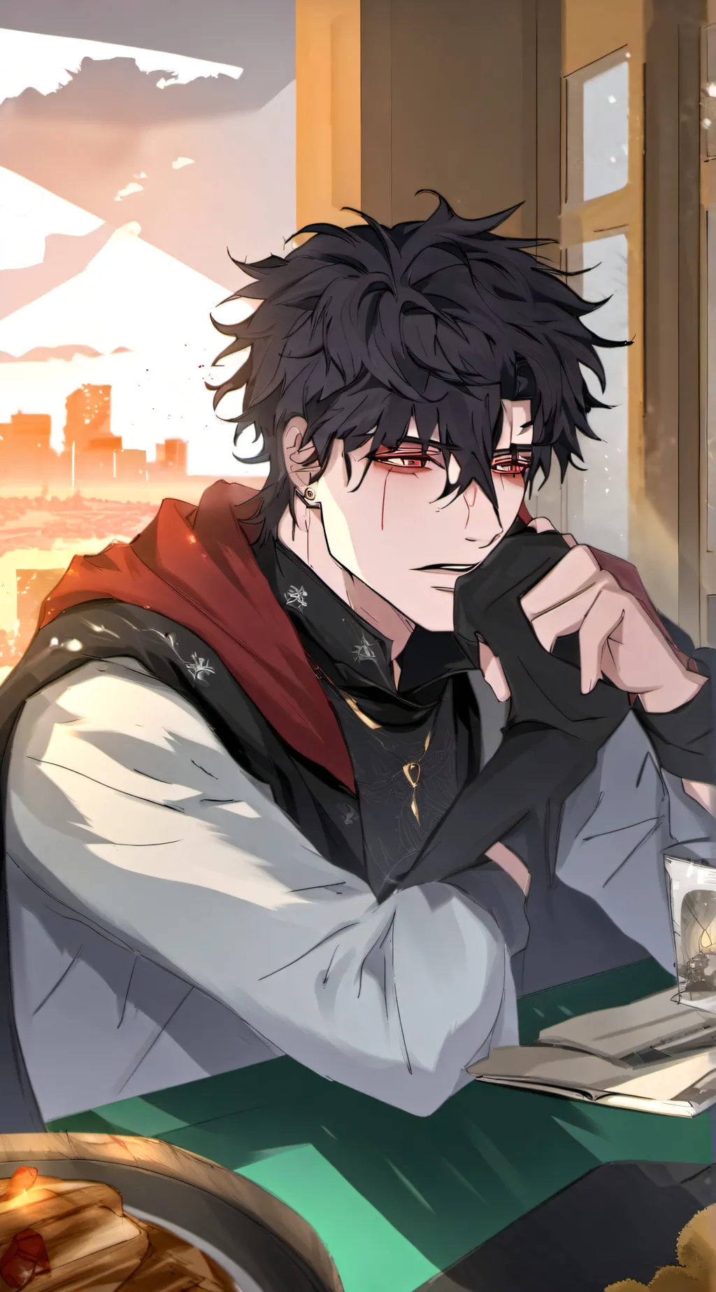 ai character: Dimitri  background