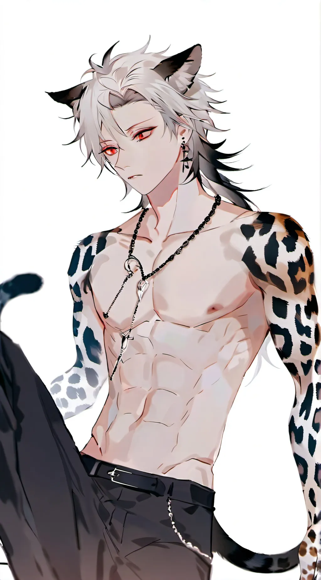 ai character: Leonardo  background