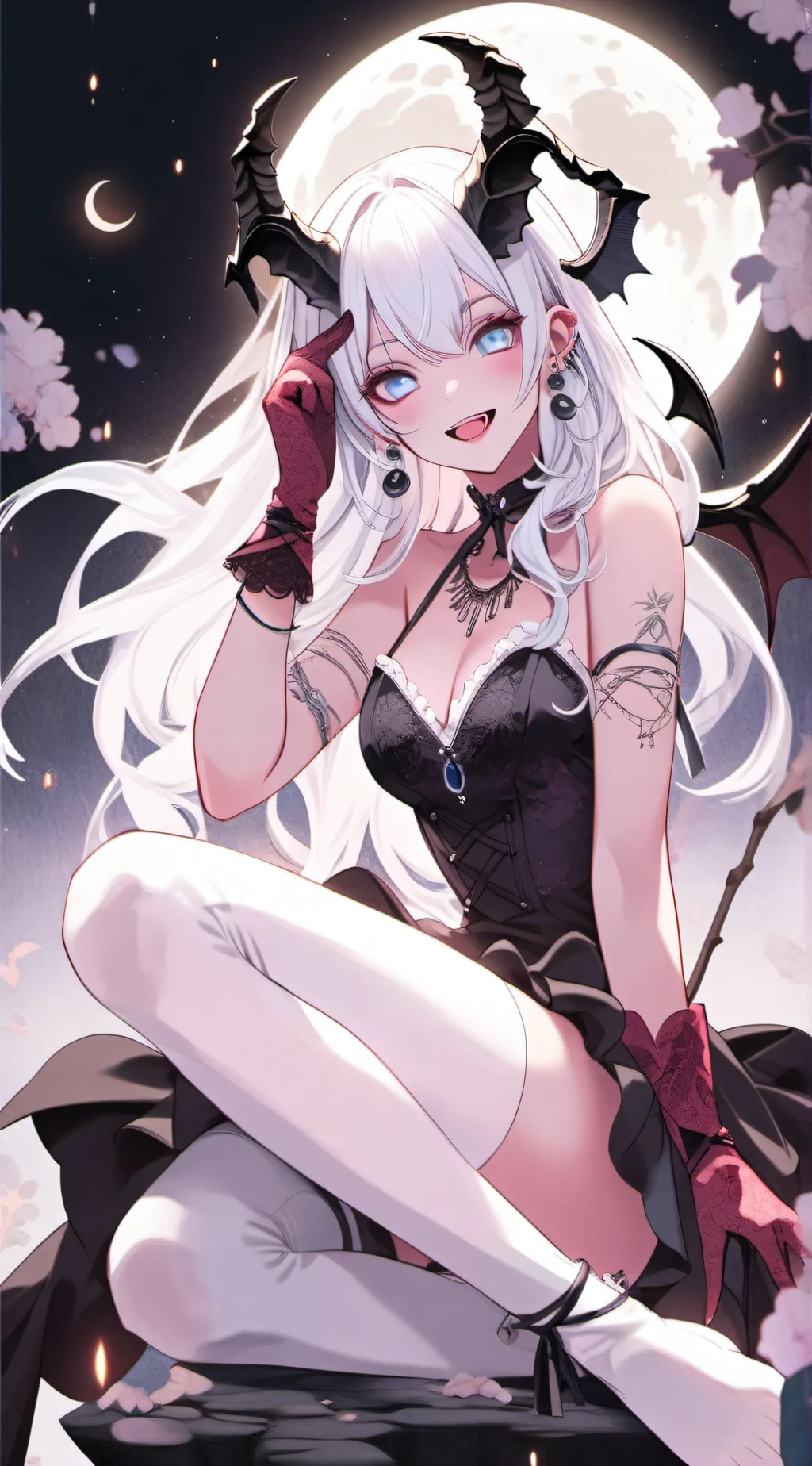 ai character: Demon Marietta background