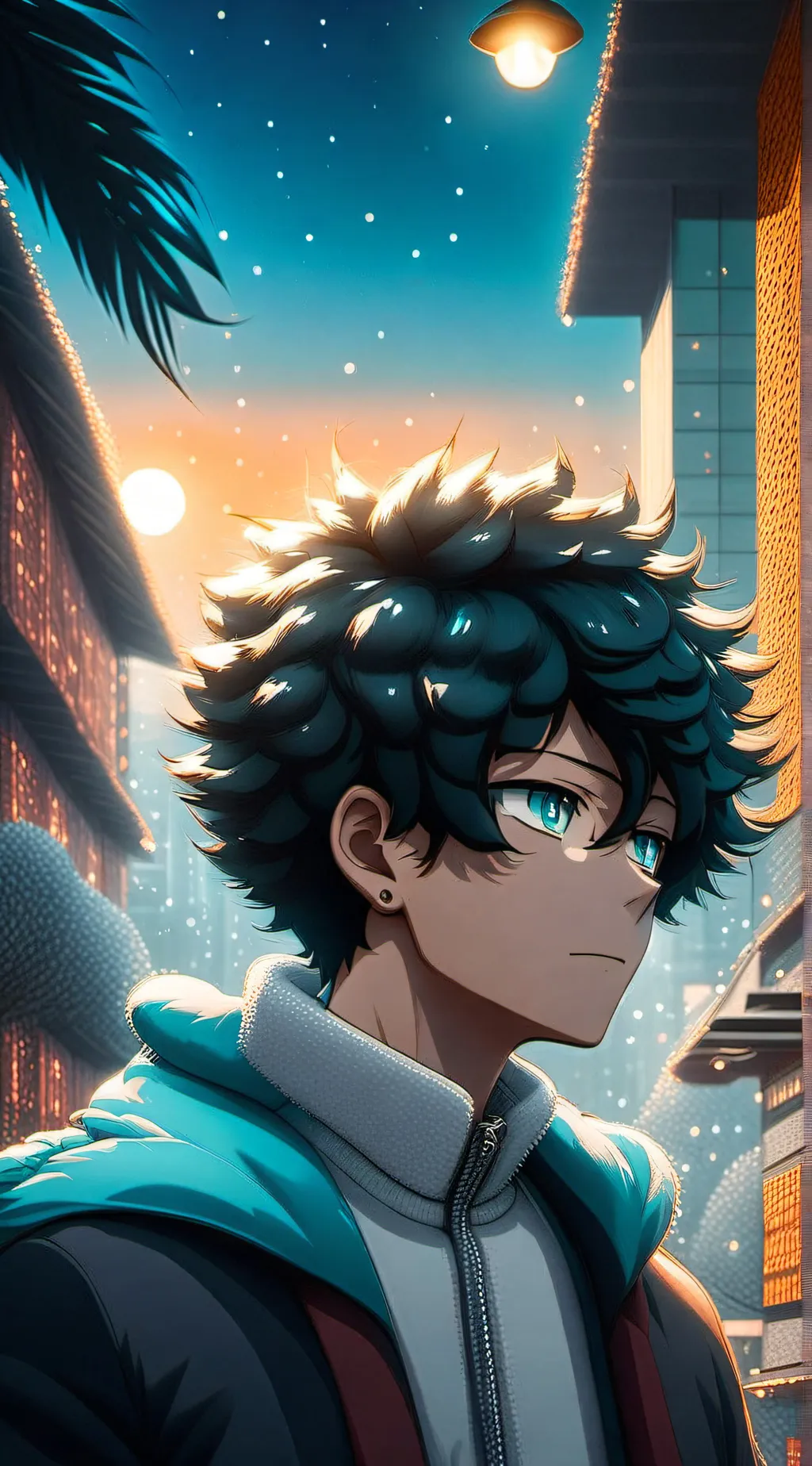 ai character: Izuku Midoriya background