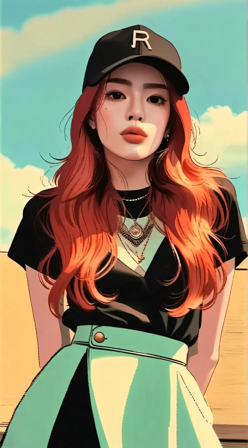 ai character: IDOL X HATER?!  background